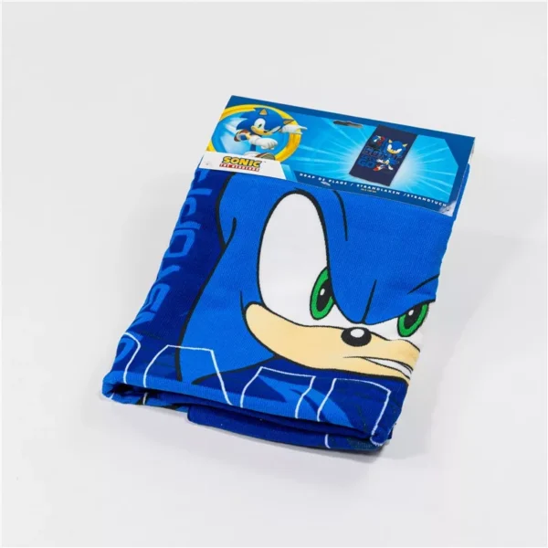 Sonic the Hedgehog Go Blur badlakan, strandhandduk 70x140 cm (Fast Dry) - Bild 2