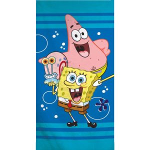 SpongeBob Under the Sea badhandduk, strandhandduk 70x140 cm (snabbtorkande)
