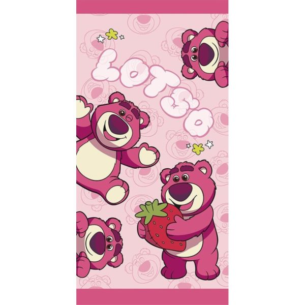 Disney Toy Story Lotso badhandduk, strandhandduk 70x140 cm