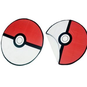 Pokémon badhandduk i Pokeball-form, strandhandduk 130 cm (snabbtorkande)