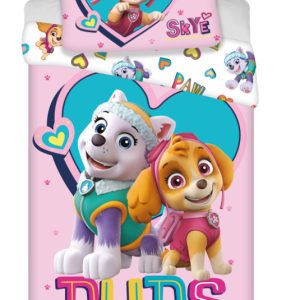 Paw Patrol Pups Rule påslakanset 140×200 cm, 70×90 cm mikrofiber