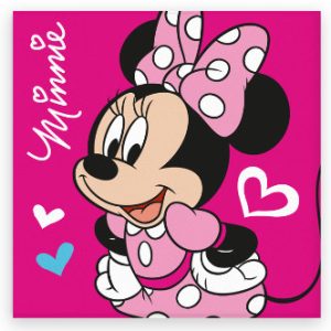 Disney Mimmi Pigg handduk, ansiktshandduk 30x30 cm