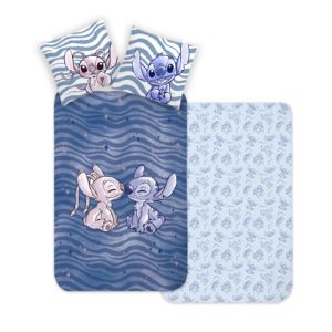 Disney Lilo och Stitch barns påslakanset 100×135 cm, 40×60 cm