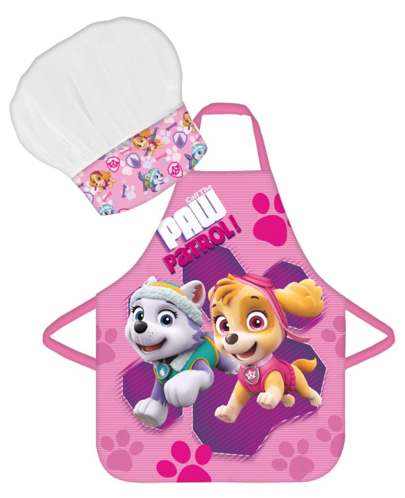 Paw Patrol barnförkläde 2-delat set