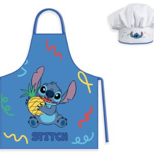 Disney Lilo och Stitch Förkläde & Kockmössa Barn 2-delat Set