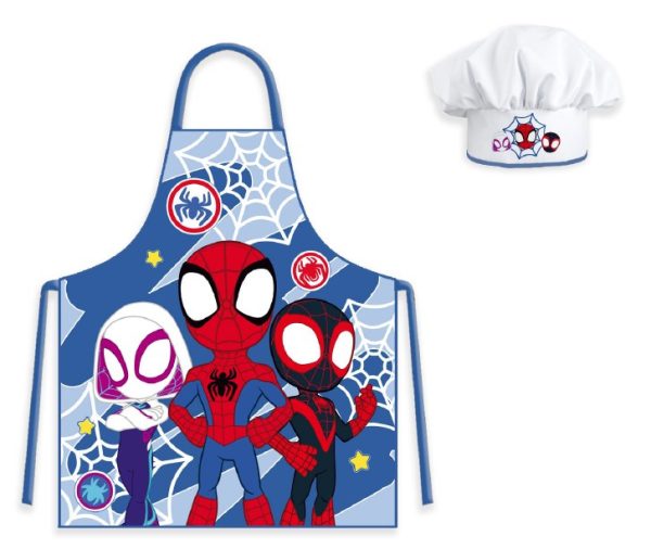 Spindelmannen Spidey barnförkläde 2-delat set