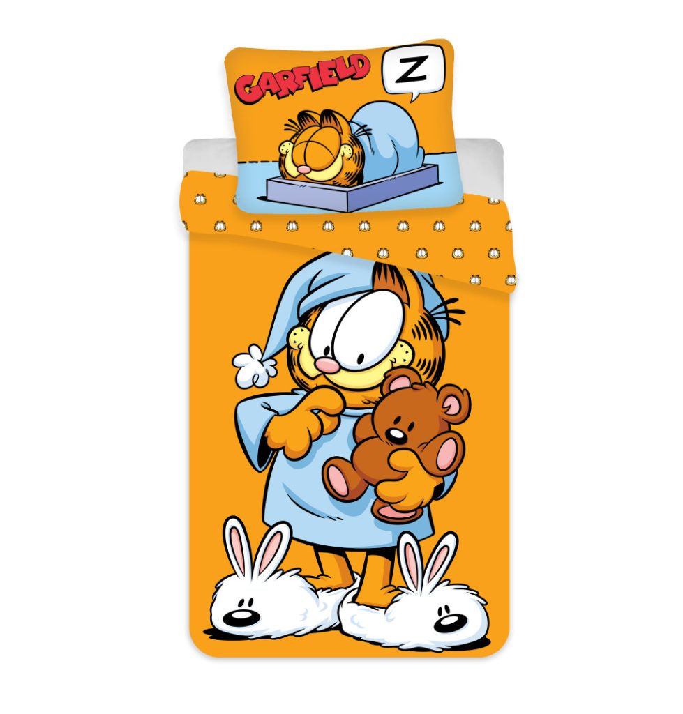 Garfield sovset för barn 100×135 cm, 40×60 cm