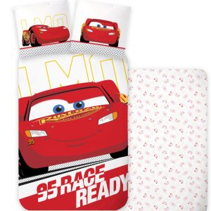 Disney Cars barns påslakanset 100×135 cm, 40×60 cm