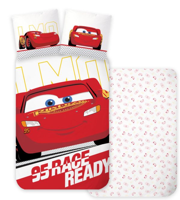 Disney Cars barns påslakanset 100×135 cm, 40×60 cm