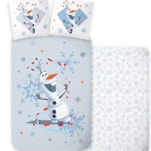Disney Frozen Olaf barnsängkläder 100×135 cm, 40×60 cm