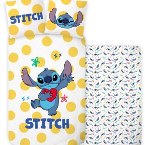 Disney Lilo och Stitch barnbäddset 100×135 cm, 40×60 cm