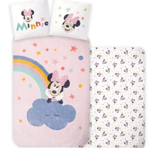 Disney Mimmi Pigg Dreamland barnsängkläder 100×135 cm, 40×60 cm