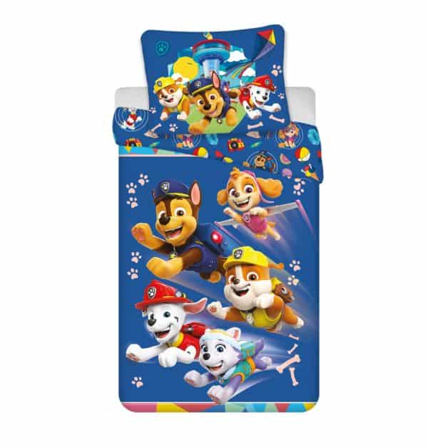 Paw Patrol Brave Pups påslakan set 140×200 cm, 70×90 cm