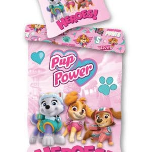 Paw Patrol Heroes! påslakan set 140×200 cm, 70×90 cm