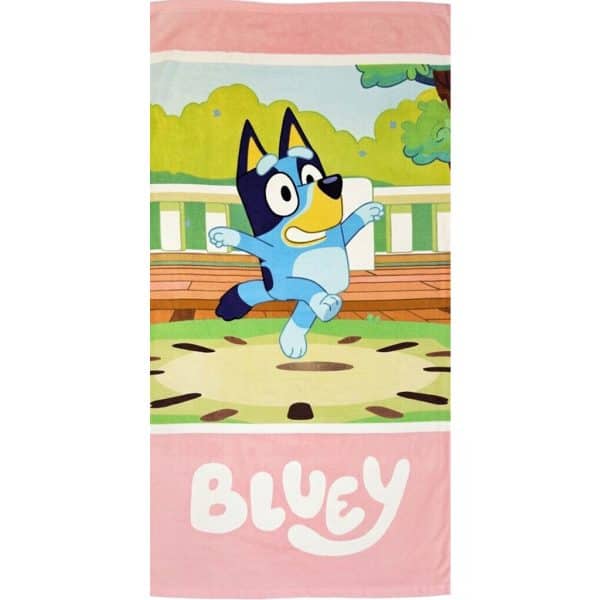Bluey Nature badhandduk, strandhandduk 70x140 cm