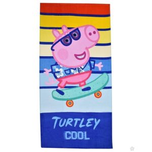 Greta gris badhandduk, strandhandduk 70x140 cm