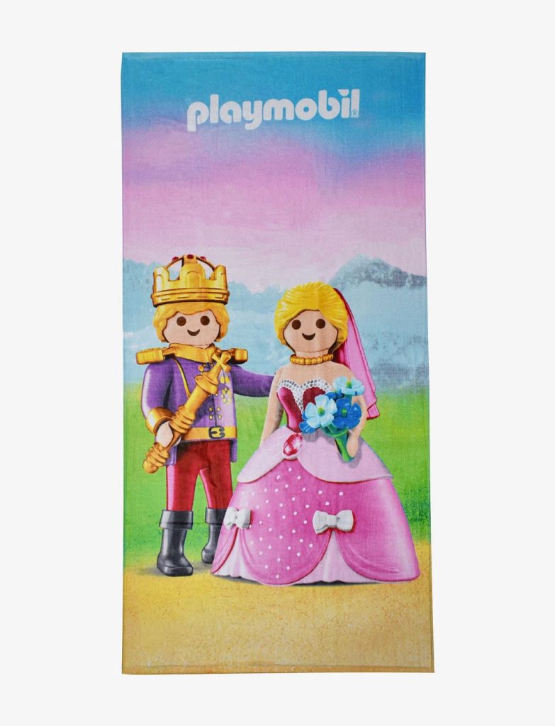 Playmobil förtrollad bröllop badhandduk, strandhandduk 70x140 cm