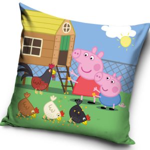 Greta gris kuddfodral i sammet 40x40 cm