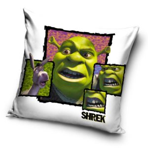 Shrek kuddfodral 40x40 cm i sammet