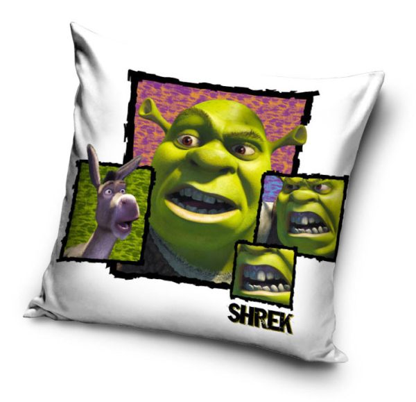 Shrek kuddfodral 40x40 cm sammet