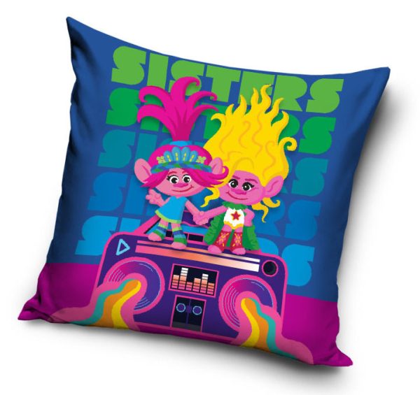 Trolls Prime Music Örngott 40x40 cm Sammet