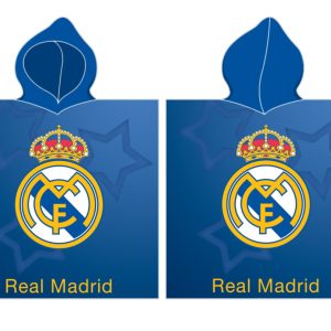 Real Madrid strandhandduk poncho 55x110 cm (Fast Dry)