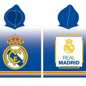 Real Madrid La Liga strandhandduk poncho 55x110 cm