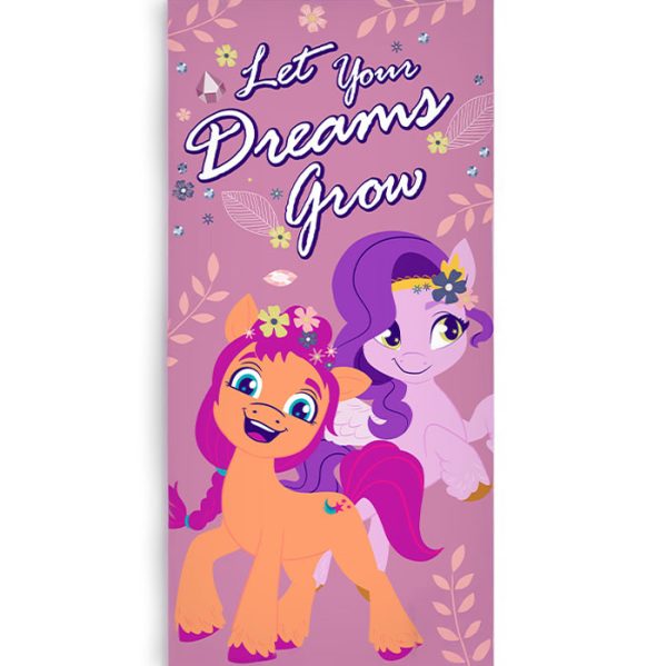 My Little Pony Dreams Grow badhandduk, strandhandduk 70x140 cm