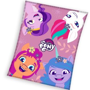 My Little Pony Sunny Bloom fleecefilt 110x140 cm