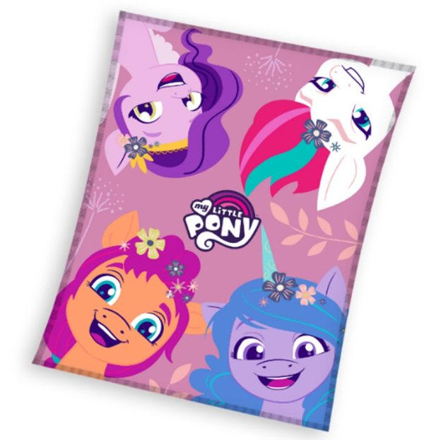 My Little Pony Sunny Bloom fleecefilt 110x140 cm
