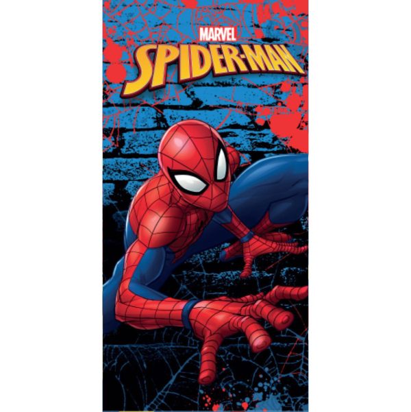 Spindelmannen badhandduk, strandhandduk 70x140 cm