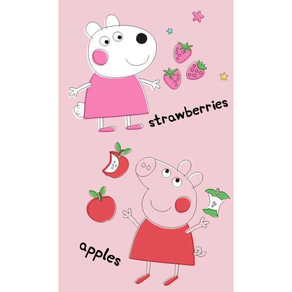 Greta Gris Fruits handduk 30x50 cm