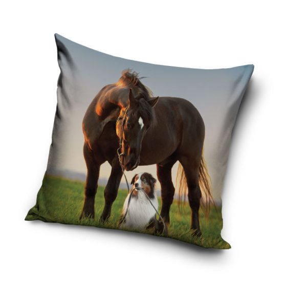 Horses Sunset Companions kuddfodral 40x40 cm