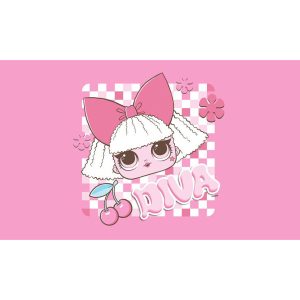 LOL Surprise Diva handduk, ansiktshandduk 30x50 cm