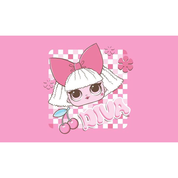LOL Surprise Diva handduk, ansiktshandduk 30x50 cm