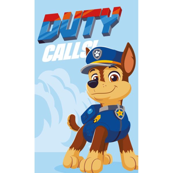 Paw Patrol Duty Calls handduk 30x50 cm