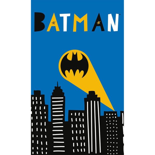 Batman Call Sign handduk, ansiktshandduk 30x50 cm