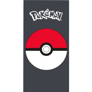 Pokémon Pokeball badhandduk, strandhandduk 70x140 cm