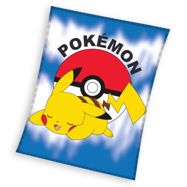 Pokémon Chuchu Nap fleecefilt 130x160 cm