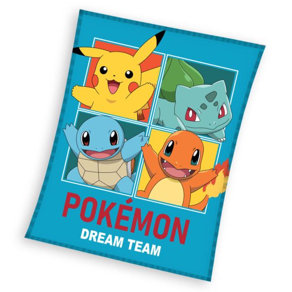 Pokémon Dream Team fleecefilt 110x140 cm
