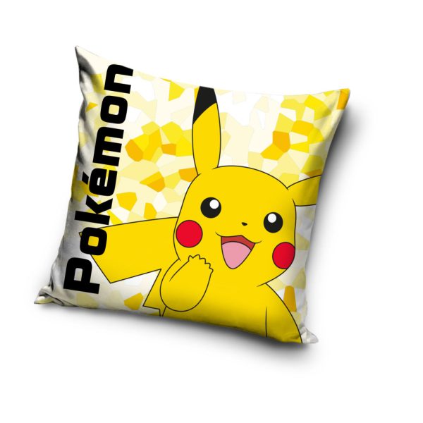 Pokémon Electro dekorativt kuddfodral 40x40 cm sammet