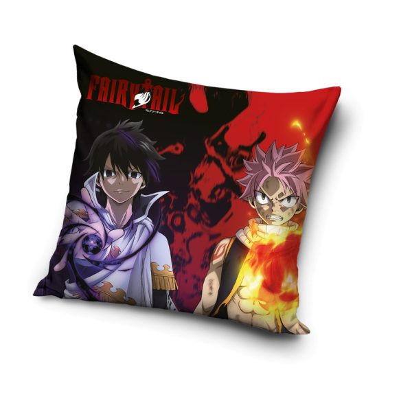 Fairy Tail Kuddfodral i velour 40x40 cm