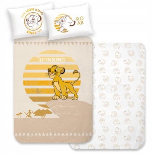 Disney The Lion King Roar barnbäddset 100×135 cm, 40×60 cm