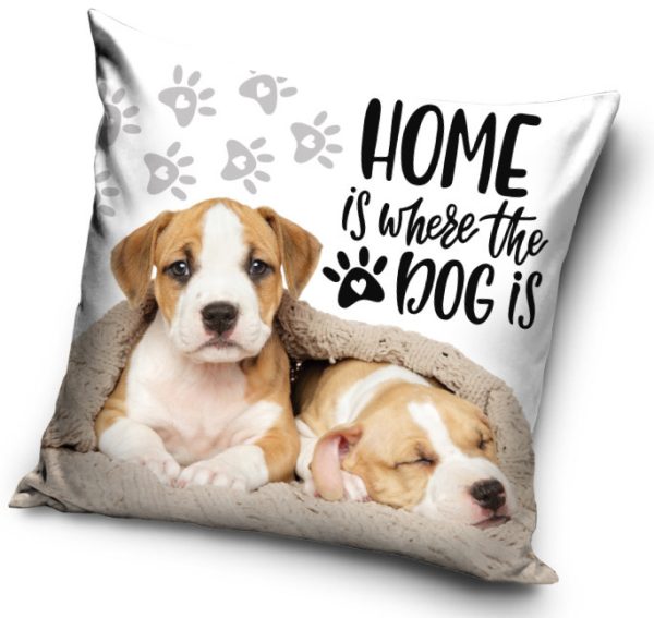 Dog hem kuddfodral 40x40 cm sammet