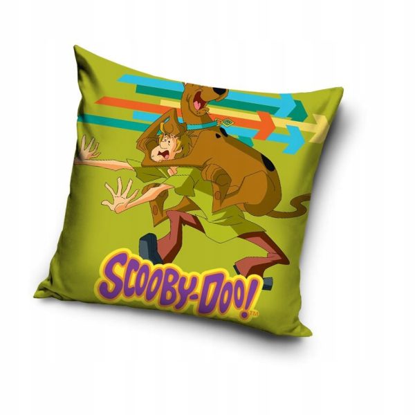 Scooby Doo dekorativt kuddfodral 40x40 cm grönt