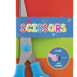 Colour Moxy blå vänsterhänta sax 13 cm