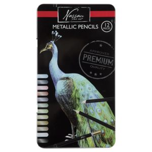 Colour Nassau Metallic Pennset 12-pack