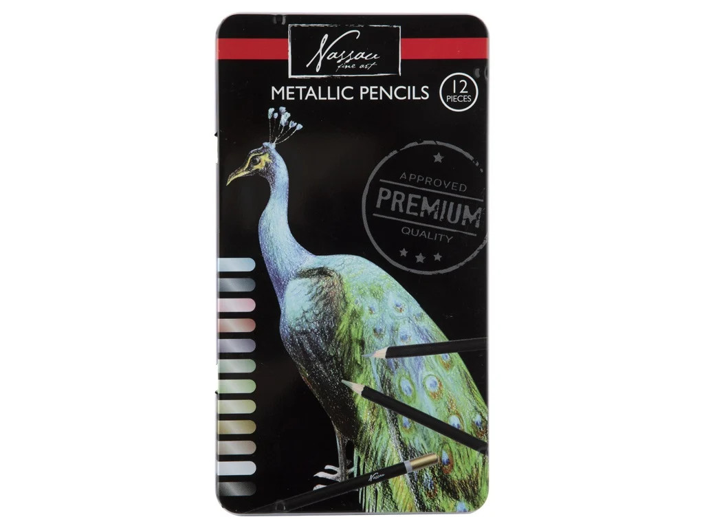 Colour Nassau Metallic Pennset 12-pack