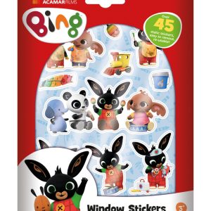 Bing klistermärkeset för fönster
