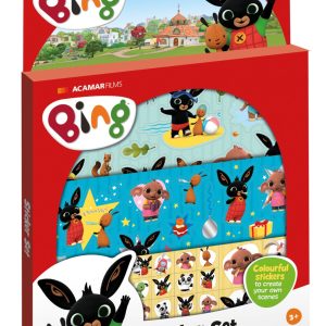 Bing klistermärkesset 17x24 cm